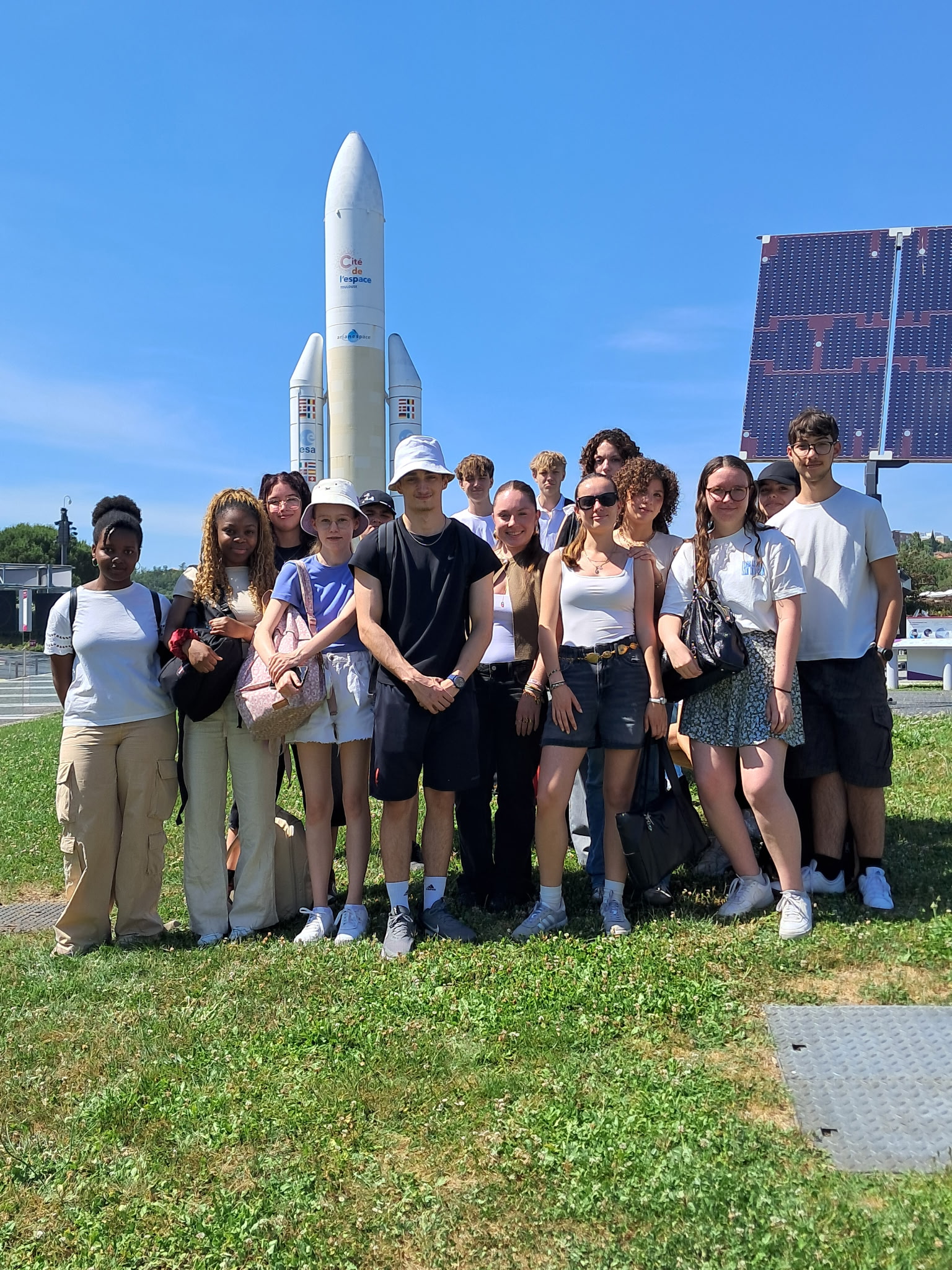 A la Cité de l'Espace !